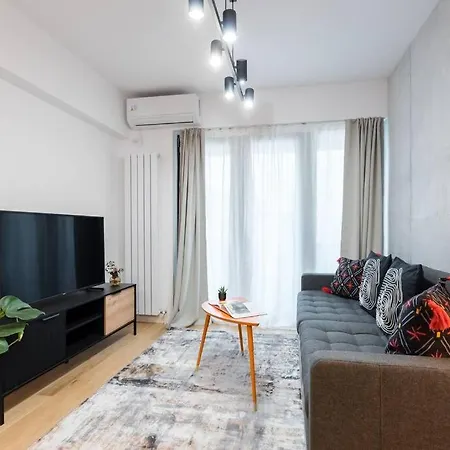 Apartamento Sunny 2br Flat - Location - Charming Balcony Bucarest
